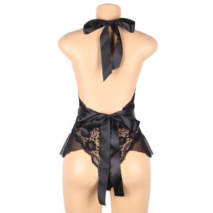 QUEEN LINGERIE - BAIXO RENDA TEDDY S/M