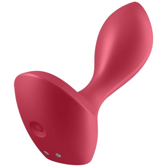 SATISFYER - BACKDOOR LOVER VIBRADOR PLUG VERMELHO