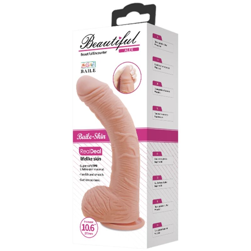 BAILE - ALEX PELE REALISTA DILDO 27 CM