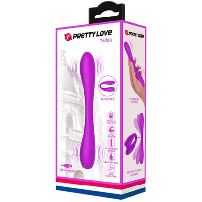 PRETTY LOVE - VIBRADOR FLEXÍVEL YEDDA