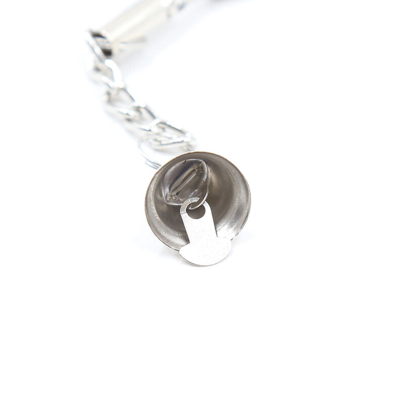 OHMAMA FETISH - Grampos de mamilo com corrente e sinos