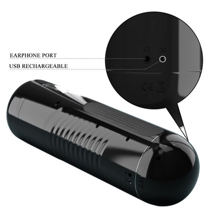 PRETTY LOVE - MASTURBADOR MULTIFUNCIONAL RECARREGÁVEL LORELEI