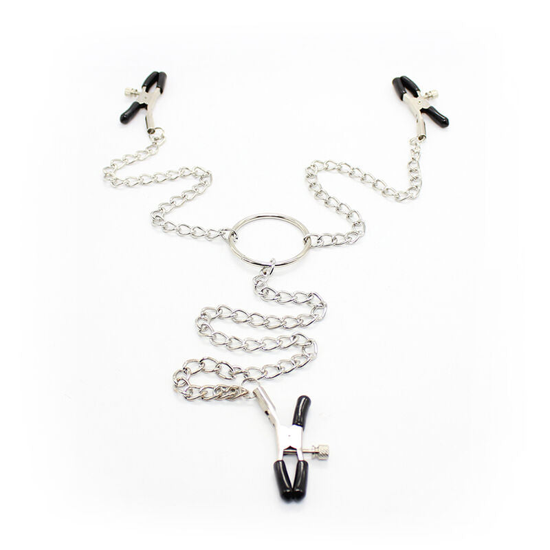 OHMAMA FETISH - GRAMPOS DE MAMILOS DE METAL 3 EM 1