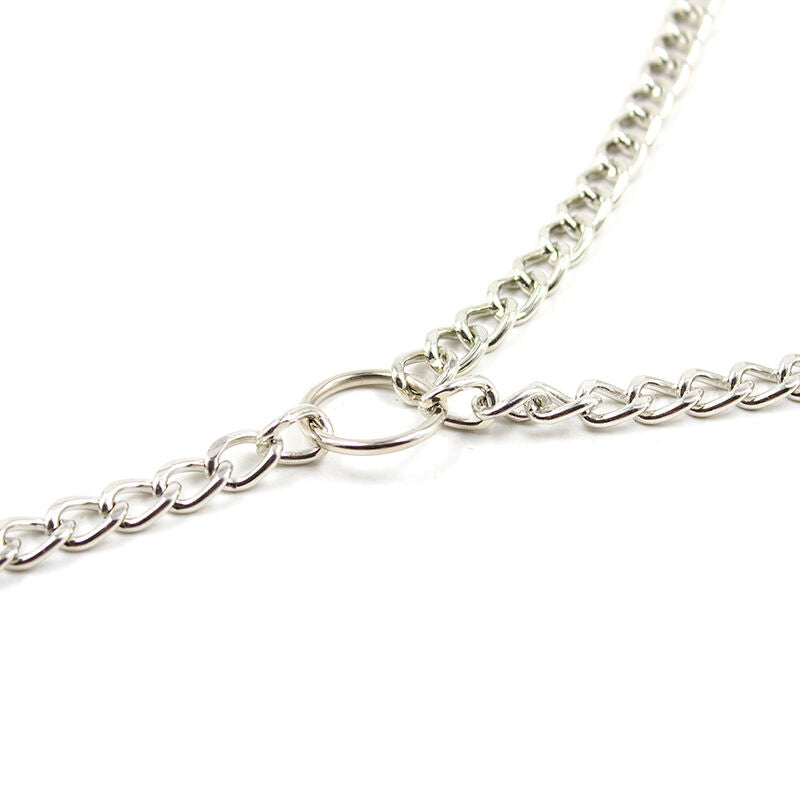 OHMAMA FETISH - 4 Grampos de mamilo com correntes