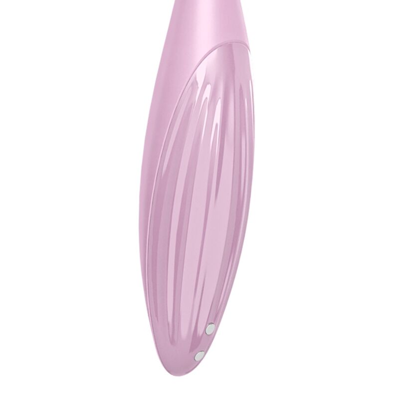 SATISFYER - VIBRADOR DE PONTA DE CLITÓRIS TWIRLING JOY ROSA