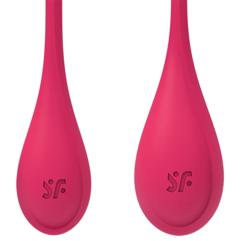 SATISFYER - YONI POWER 1 CONJUNTO DE TREINAMENTO VERMELHO