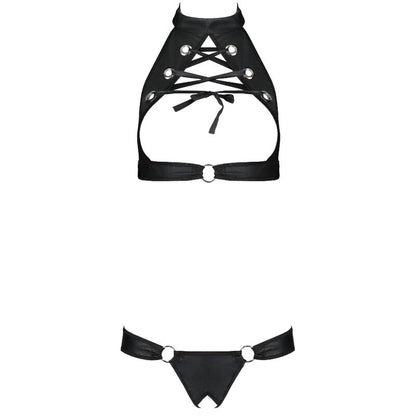 PAIXÃO - CONJUNTO DE COURO ECOLÓGICO MALWIA S/M