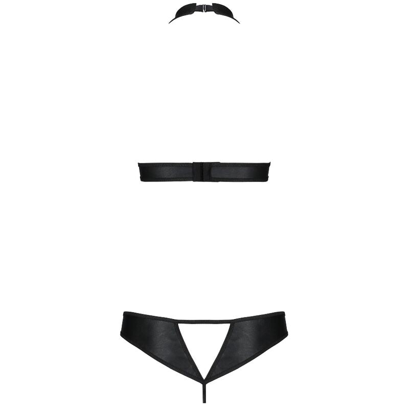 PAIXÃO - CONJUNTO DE COURO ECOLÓGICO MALWIA S/M