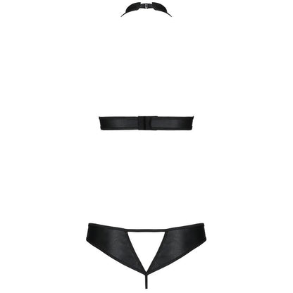 PAIXÃO - CONJUNTO DE COURO ECOLÓGICO MALWIA S/M