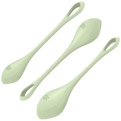 SATISFYER - YONI POWER 2 CONJUNTO DE TREINAMENTO VERDE