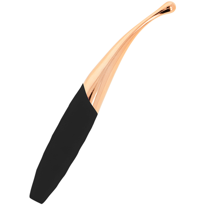 OHMAMA - ESTIMULADOR DE CLITÓRIS RECARREGÁVEL 36 MODOS PRETO-ROSA GOLD