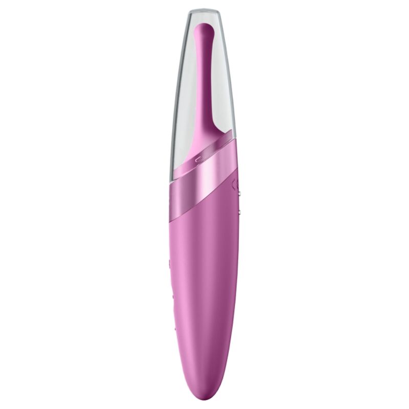 SATISFYER - VIBRADOR DE PONTA CLITÓRICA TWIRLING DELIGHT ROXO