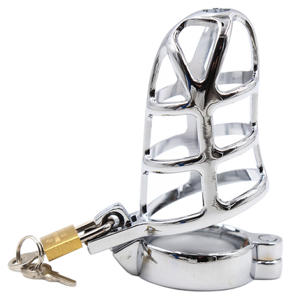 OHMAMA FETISH - GAIOLA DE PÊNIS DE METAL TAMANHO L