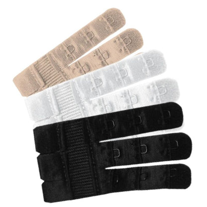 BYE-BRA - EXTENSORES DE CONTORNO FLEXÍVEIS 3 GANCHOS 3 UNIDADES