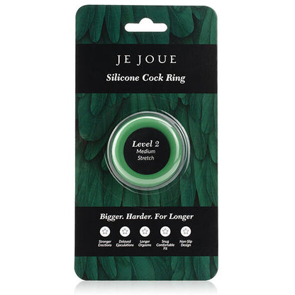JE JOUE - ANEL DE SILICONE VERDE - MÉDIO CHOKE
