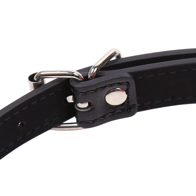 OHMAMA FETISH - MORDAÇA DE LÁBIO VERMELHO COM CORREIA