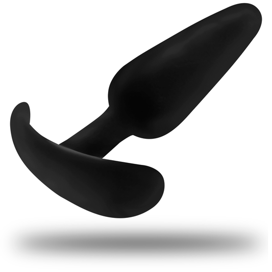 OHMAMA - PLUG ANAL DE SILICONE COM PEQUENO CABO