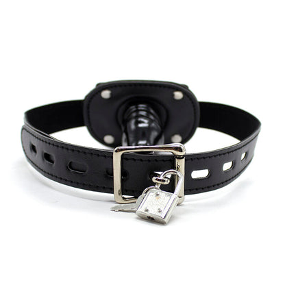 OHMAMA FETISH - MORDAÇA DE PÊNIS TPE COM CADEADO S