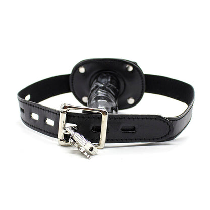 OHMAMA FETISH - MORDAÇA DE PÊNIS TPE COM CADEADO S