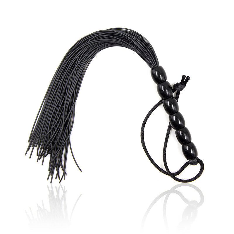 OHMAMA FETISH - FLOGGER COM ALÇA DE SILICONE COM RENDAS 26 CM