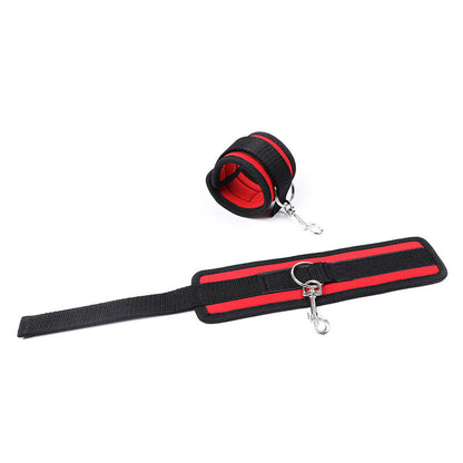 OHMAMA FETISCH NYLON BINDEN KLETT- UND SCHLEIFEN-HANDFESSELN