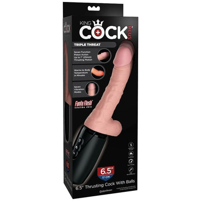 KING COCK - MAIS TRIPLE THREAT TOM DE PELE CLARO