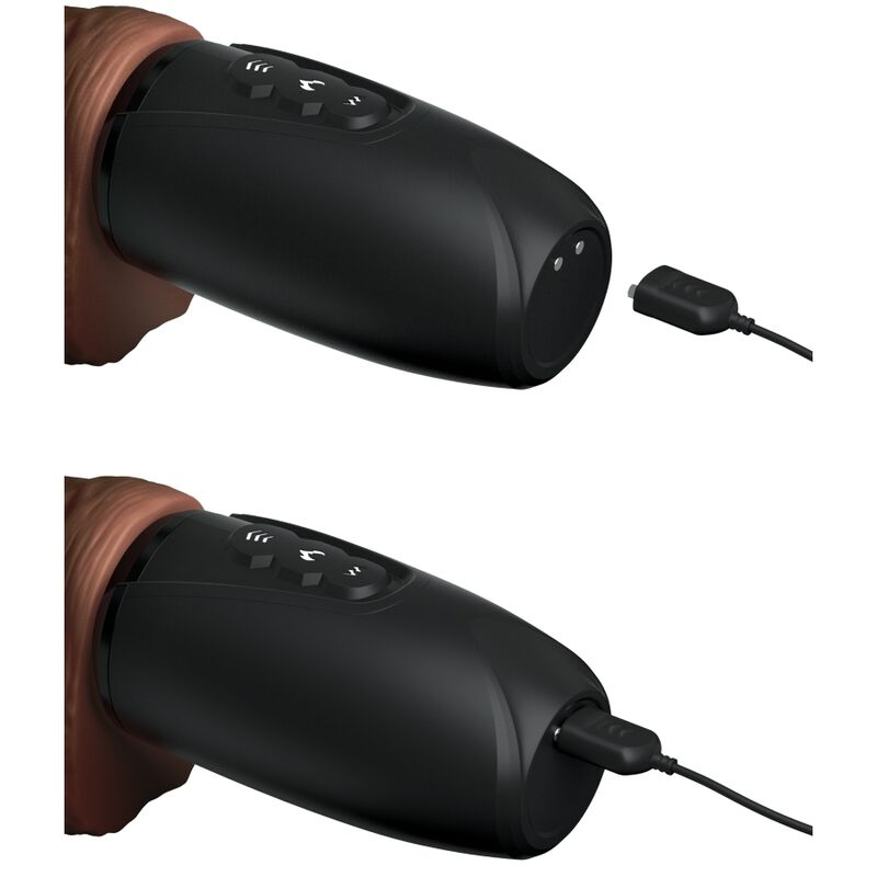 KING COCK - MAIS TOM DE PELE MARROM TRIPLO THREAT