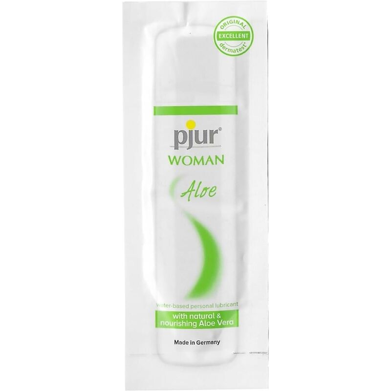 PJUR - LUBRIFICANTE À BASE DE ÁGUA WOMAN ALOE 2 ML
