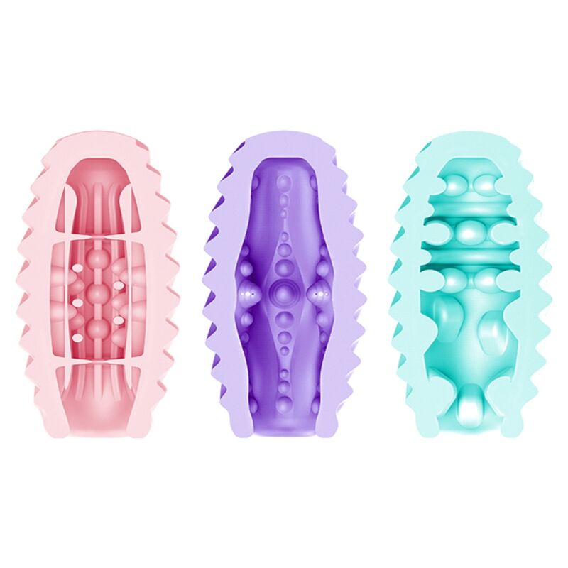 PRETTY LOVE - OVO MASTURBADOR DUPLA FACE 15 UNIDADES