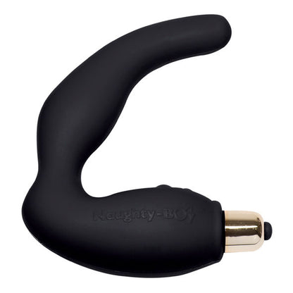 ROCKS-OFF - MASSAGEADOR MASCULINO NAUGHTY-BOY PONTO G 7 V PRETO 