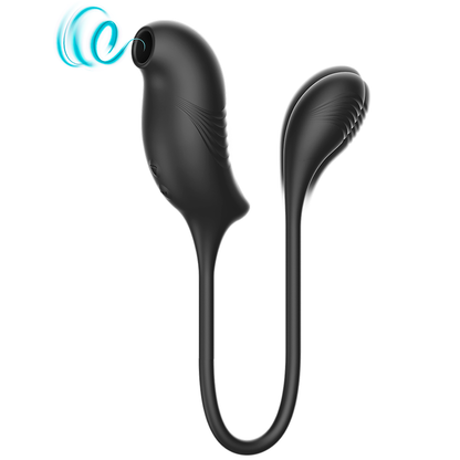 IBIZA - ESTIMULADOR COM SUCCIONADOR DE CLITÓRIS MÁGICO E VIBRAÇÃO