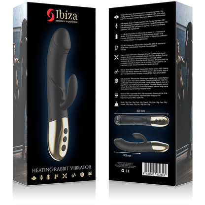 IBIZA - LEISTUNGSSTARKER ANATOMISCHER VIBRATOR MIT RABBIT