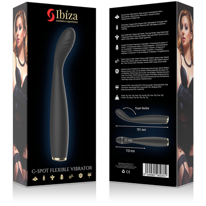 IBIZA - PODEROSO VIBRADOR FLEXÍVEL ESPECIAL PONTO G