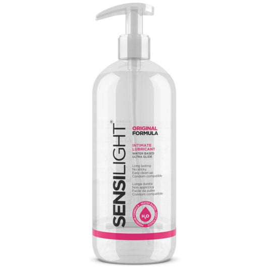 INTIMATELINE - SENSILIGHT ORIGINAL LUBRIFICANTE À BASE DE ÁGUA FÓRMULA 500 ML