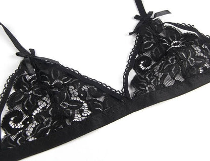 SUBBLIME - CONJUNTO TRÊS PEÇAS SUTIÃ + CINTO-LIGA + TANGA S/M