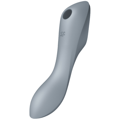SATISFYER - VIBRADOR CURVY TRINITY 3 AIR PULSE CINZA