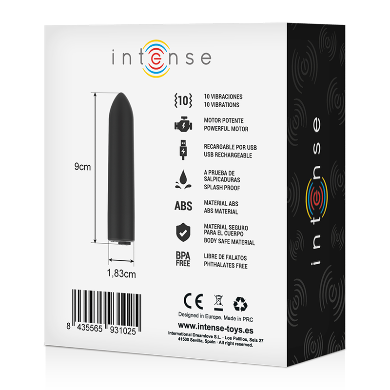 INTENSO - BALA VIBRANTE - 10 PADRÕES