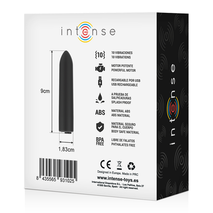 INTENSO - BALA VIBRANTE - 10 PADRÕES