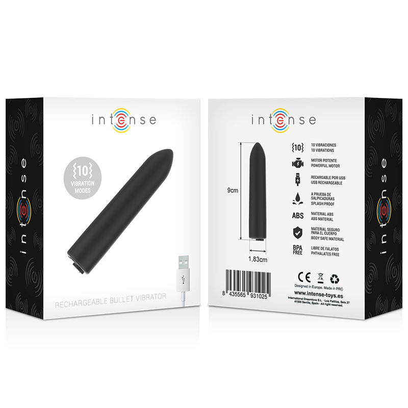 INTENSO - BALA VIBRANTE - 10 PADRÕES