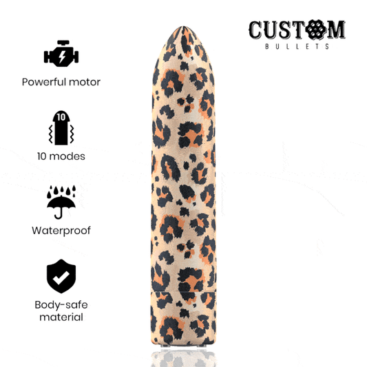 BALAS PERSONALIZADAS - LEOPARD MAGNÉTICO 10 INTENSIDADES