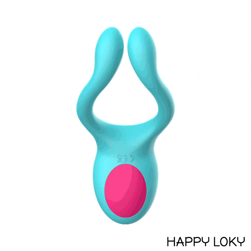 HAPPY LOKY - FUNNY FROG MULTI VIBRADOR CONTROLE REMOTO