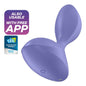 SATISFYER - APP DE PLUG VIBRANTE SWEET SEAL VIOLETA