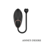ANNE'S DESIRE - EGG-FERNBEDIENUNGSTECHNOLOGIE WATCHME SCHWARZ
