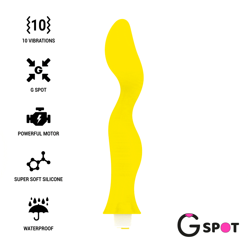 G-SPOT - GAVYN G-SPOT VIBRADOR AMARELO