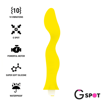 G-SPOT - GAVYN G-SPOT VIBRADOR AMARELO