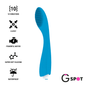 G-SPOT - GYLBERT TURQUOISE BLUE G-SPOT VIBRATOR