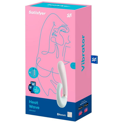 SATISFYER - APLICATIVO VIBRADOR DE ONDA DE CALOR ROSA