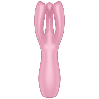 SATISFYER - THREESOME 3 VIBRATOR PINK