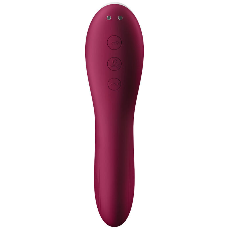 SATISFYER - VIBRADOR DE PULSO DE AR ​​DUAL CRUSH