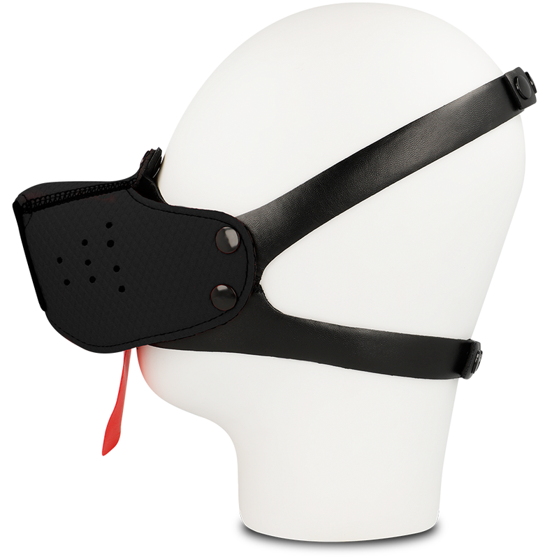 OHMAMA FETISH DOG MUZZLE - PRETO